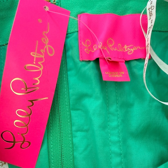 Lilly Pulitzer New with Tags Stela Spearmint Green Strapless Bow Dress - Picture 6 of 9